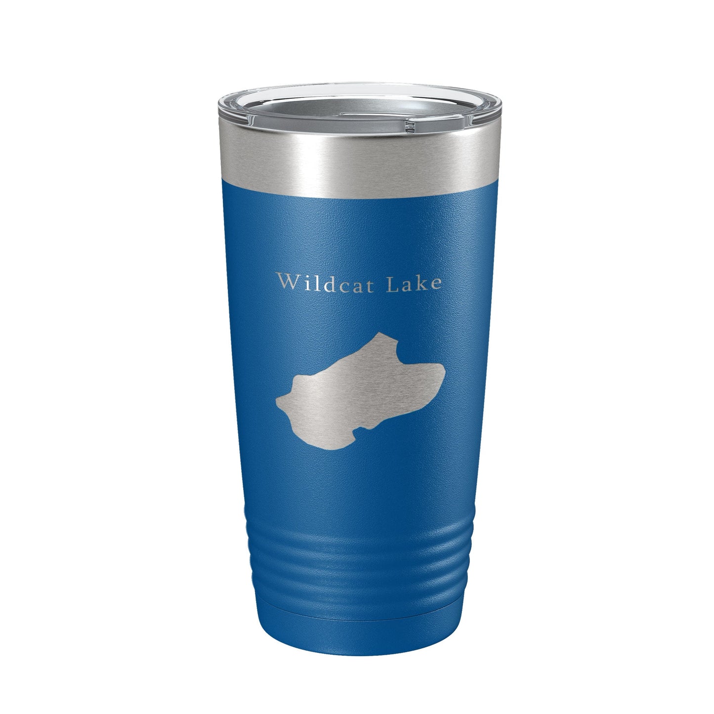 Wildcat Lake Map Tumbler Travel Mug Insulated Laser Engraved Coffee Cup Banner Elk North Carolina 20 oz-6