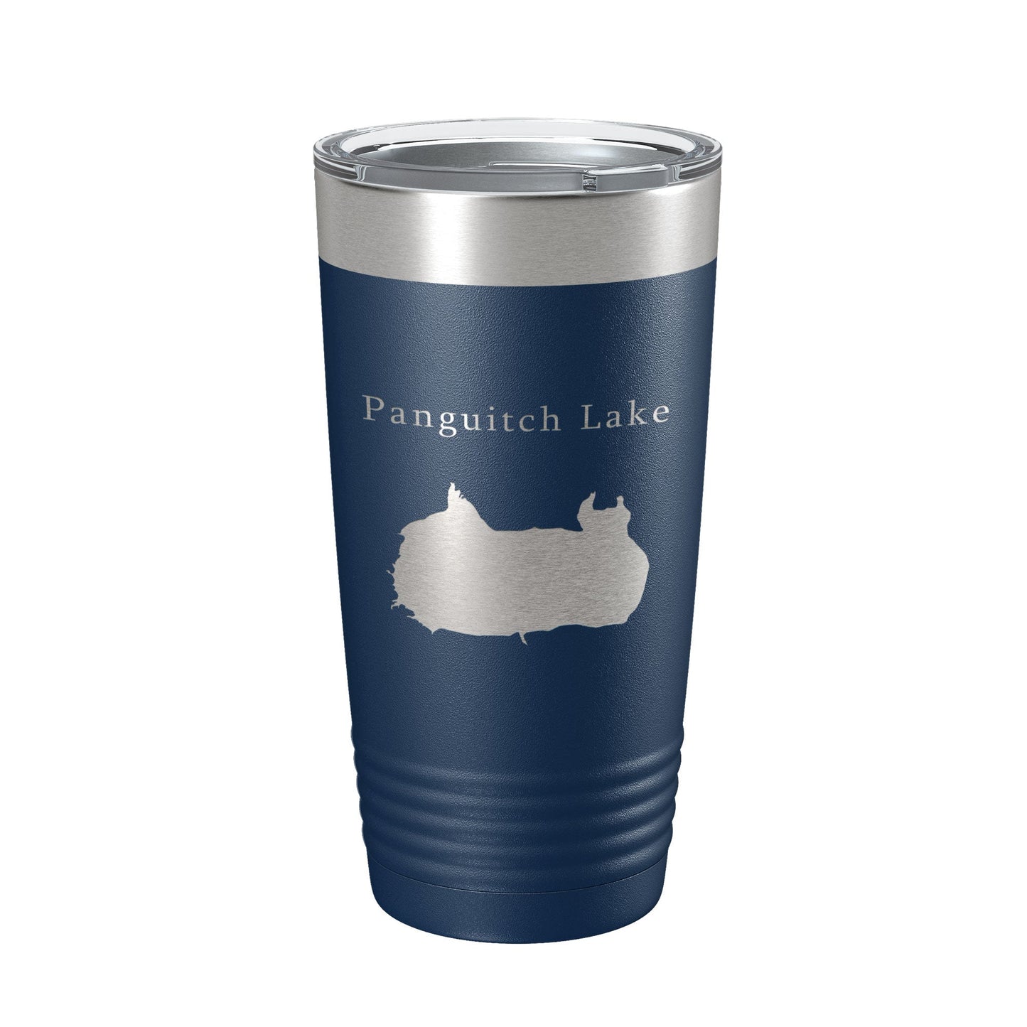 Panguitch Lake Map Tumbler Travel Mug Insulated Laser Engraved Coffee Cup Utah 20 oz-2