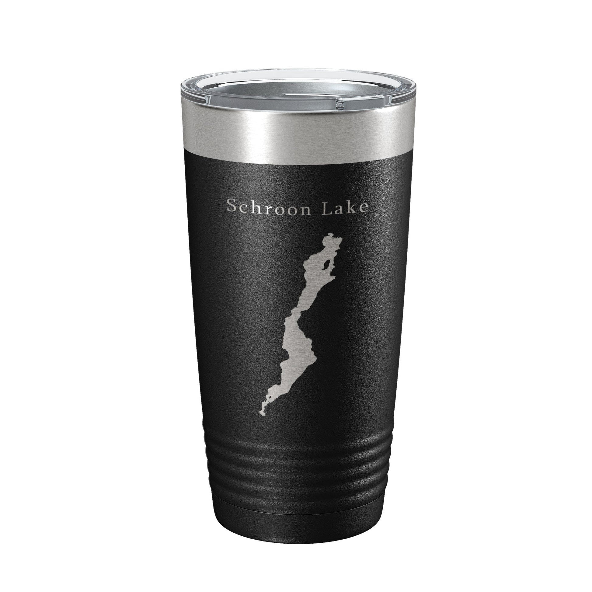 Schroon Lake Map Tumbler Travel Mug Insulated Laser Engraved Coffee Cup New York 20 oz-5