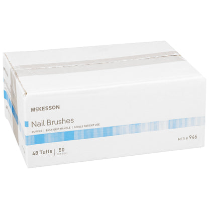 Nail Brush McKesson Soft Bristles Purple