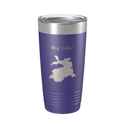 Big Lake Map Tumbler Travel Mug Insulated Laser Engraved Coffee Cup Arizona 20 oz-15