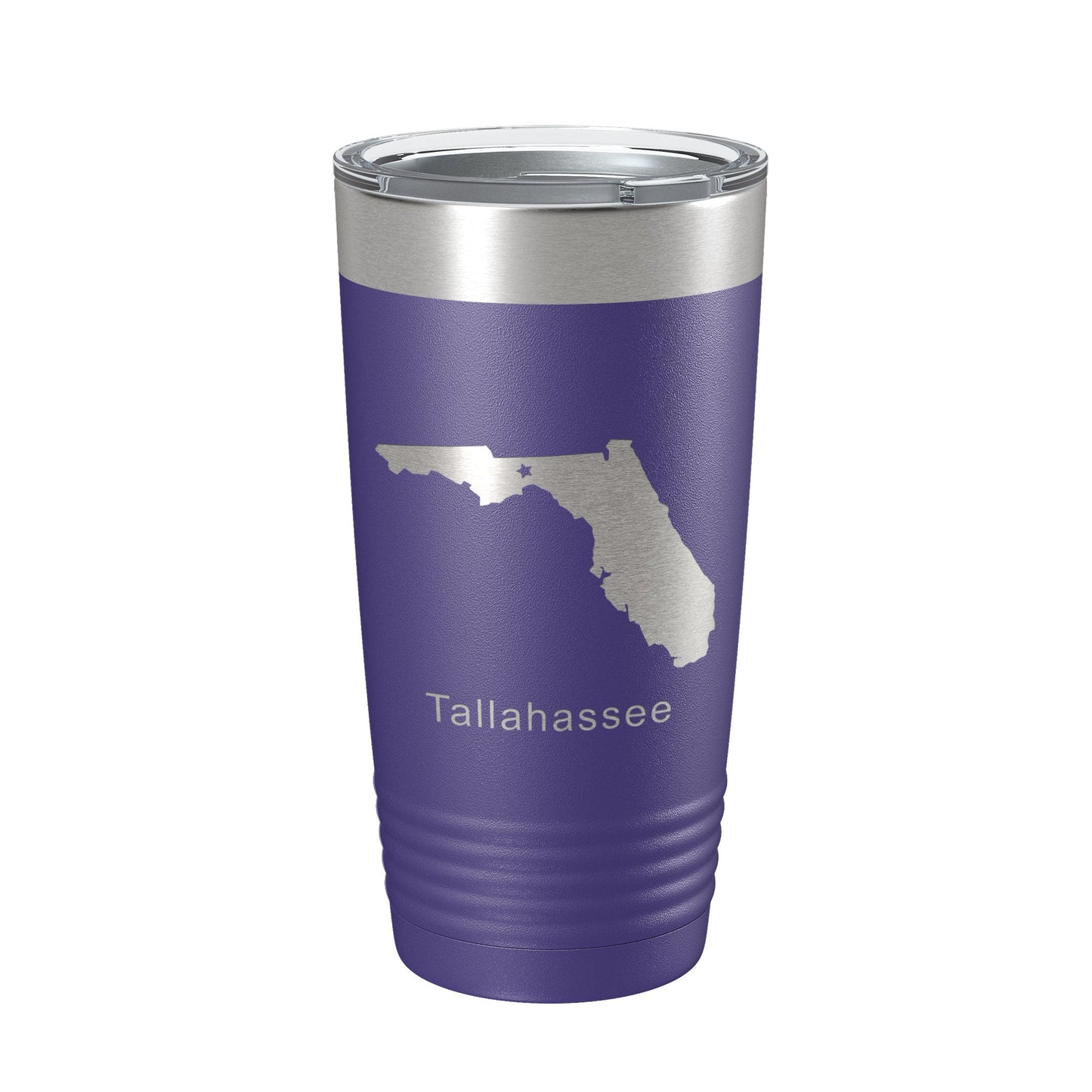Tallahassee Home Star Tumbler Travel Mug Insulated Laser Engraved Coffee Cup Florida 20 oz-15