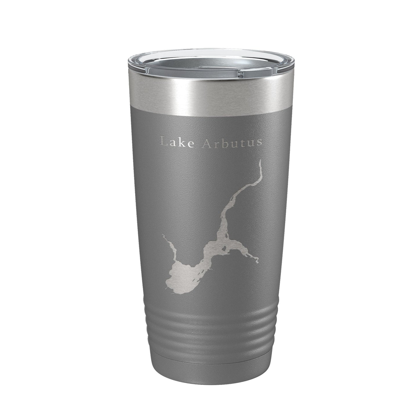 Lake Arbutus Map Tumbler Travel Mug Insulated Laser Engraved Coffee Cup Wisconsin 20 oz-16