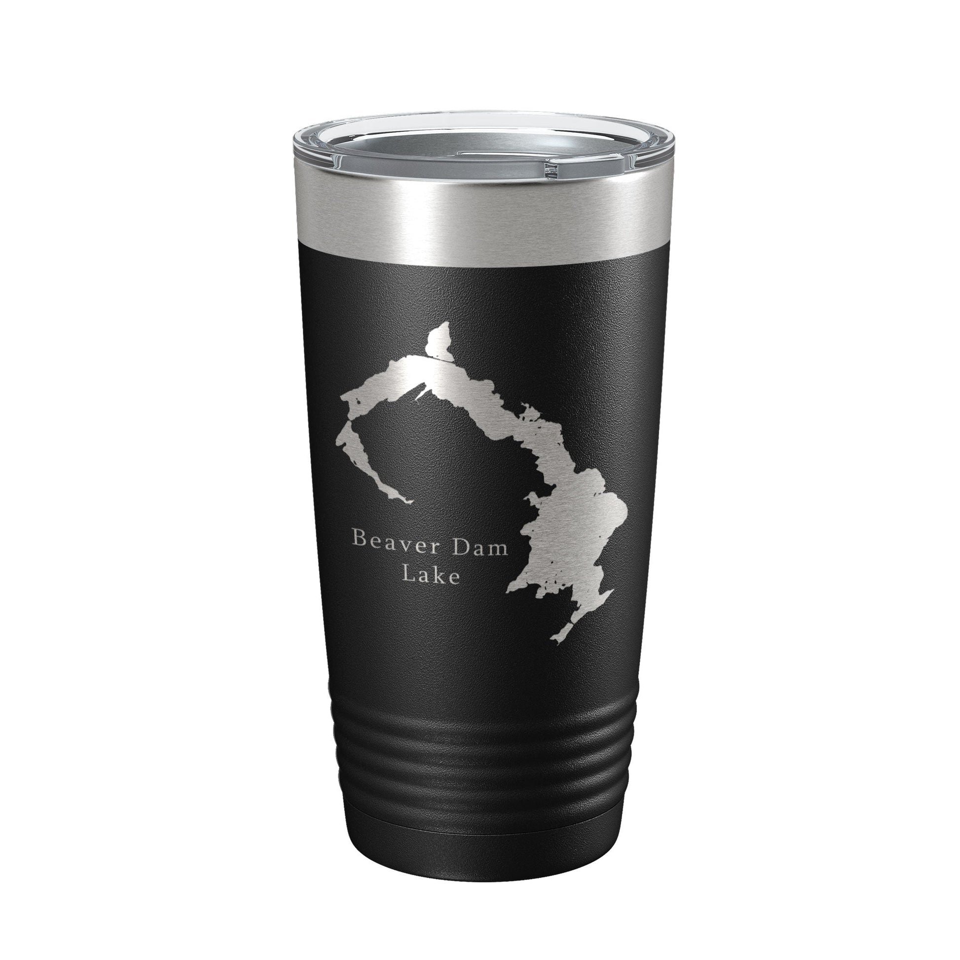 Beaver Dam Lake Map Tumbler Travel Mug Insulated Laser Engraved Coffee Cup Wisconsin 20 oz-5