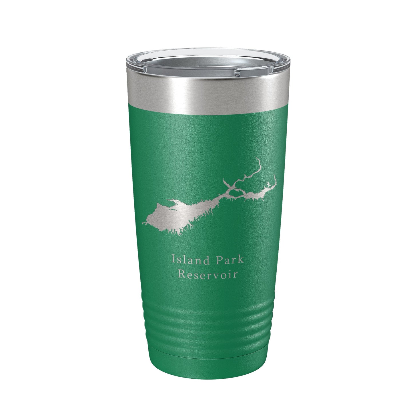 Island Park Reservoir Tumbler Lake Map Travel Mug Insulated Laser Engraved Coffee Cup Idaho 20 oz-9