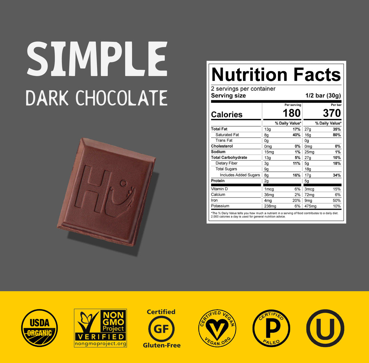 OG2 HU DRK CHOC BAR SMPL (12x2.10)-3