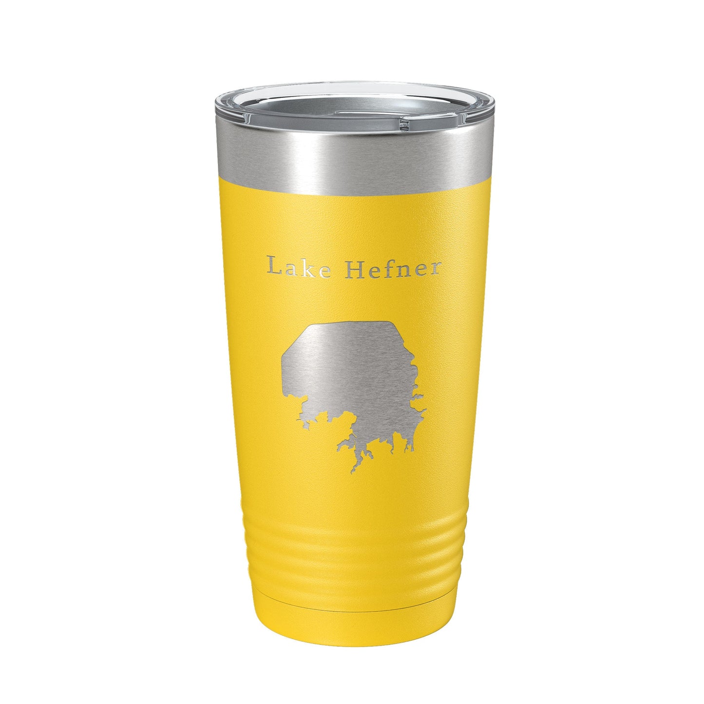 Lake Hefner Map Tumbler Travel Mug Insulated Laser Engraved Coffee Cup Oklahoma 20 oz-4