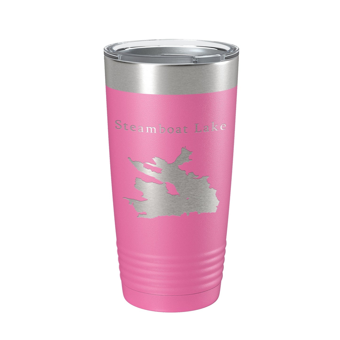 Steamboat Lake Map Tumbler Travel Mug Insulated Laser Engraved Coffee Cup Colorado 20 oz-11