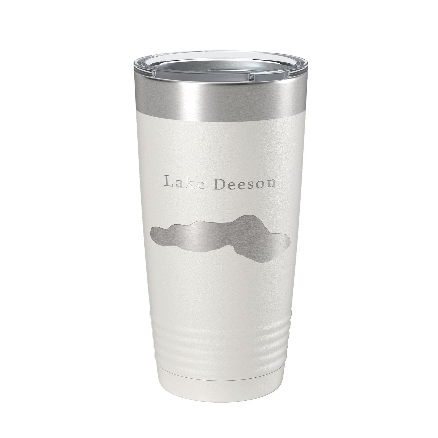 Lake Deeson Map Tumbler Travel Mug Insulated Laser Engraved Coffee Cup Florida 20 oz-1