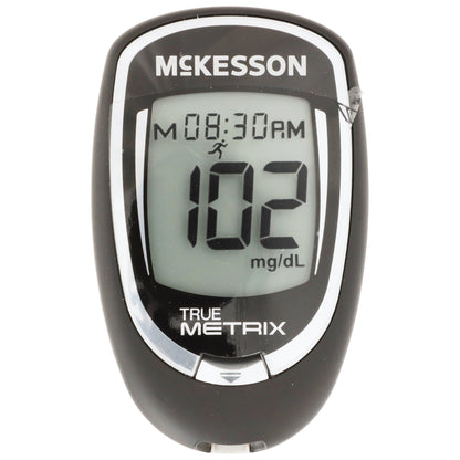 Blood Glucose Meter McKesson TRUE METRIX® 4 Second Results Stores up to 500 Results No Coding Required