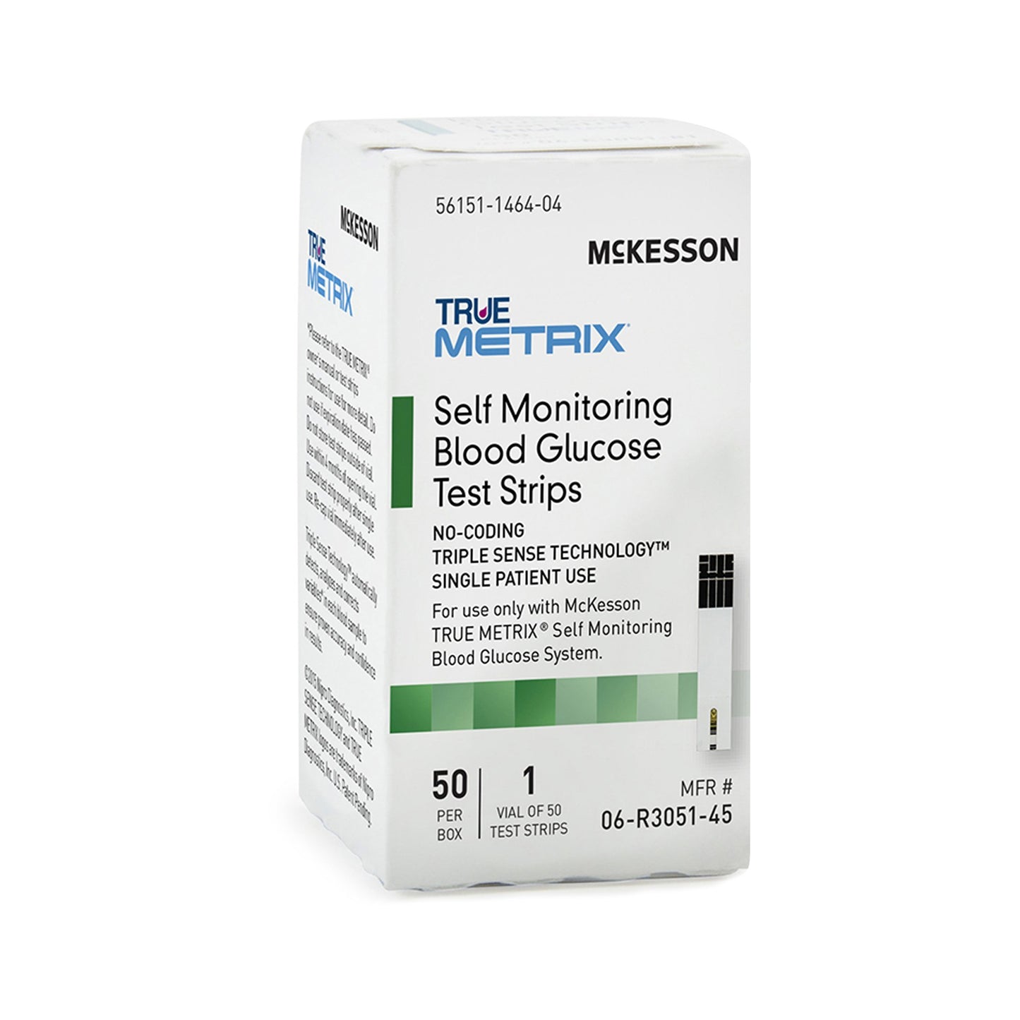 Blood Glucose Test Strips McKesson TRUE METRIX® 50 Strips per Pack