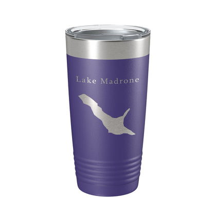 Lake Madrone Map Tumbler Travel Mug Insulated Laser Engraved Coffee Cup California 20 oz-15