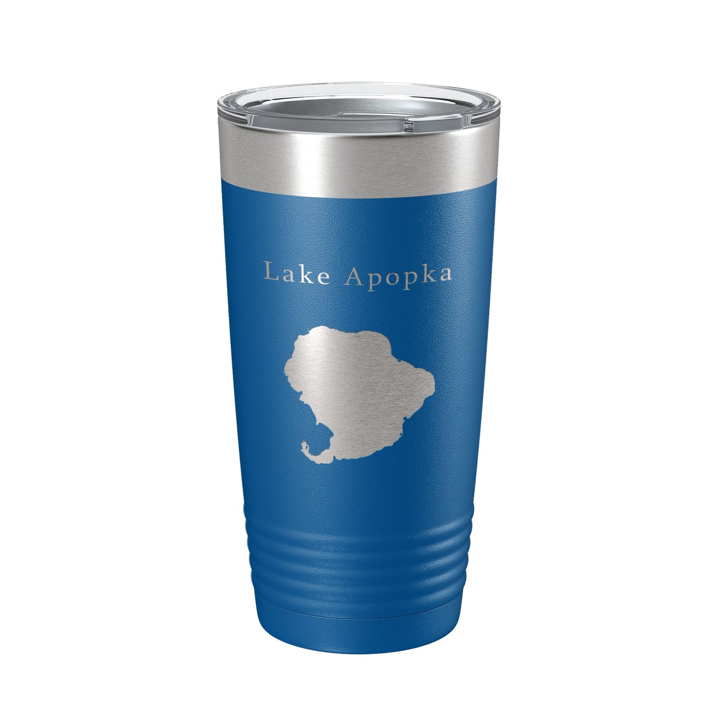 Lake Apopka Map Tumbler Travel Mug Insulated Laser Engraved Coffee Cup Florida 20 oz-6
