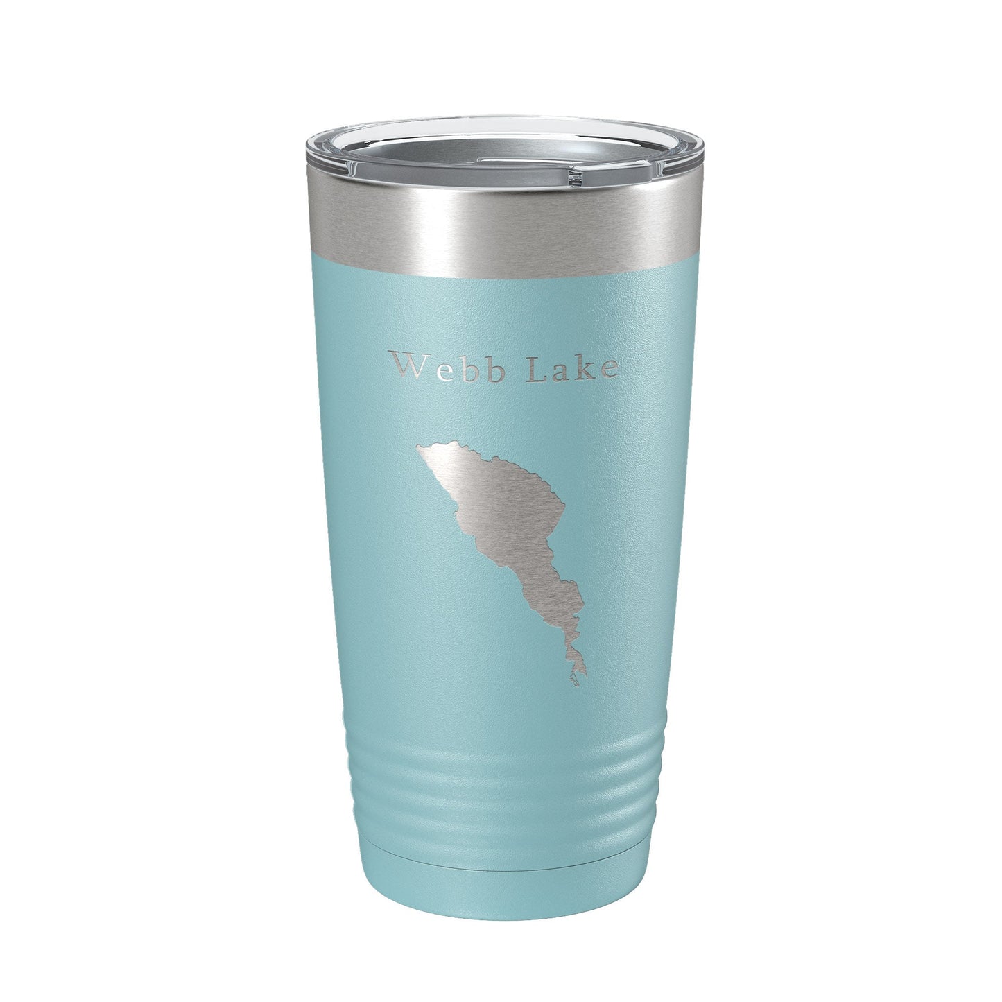 Webb Lake Map Tumbler Travel Mug Insulated Laser Engraved Coffee Cup Maine 20 oz-13