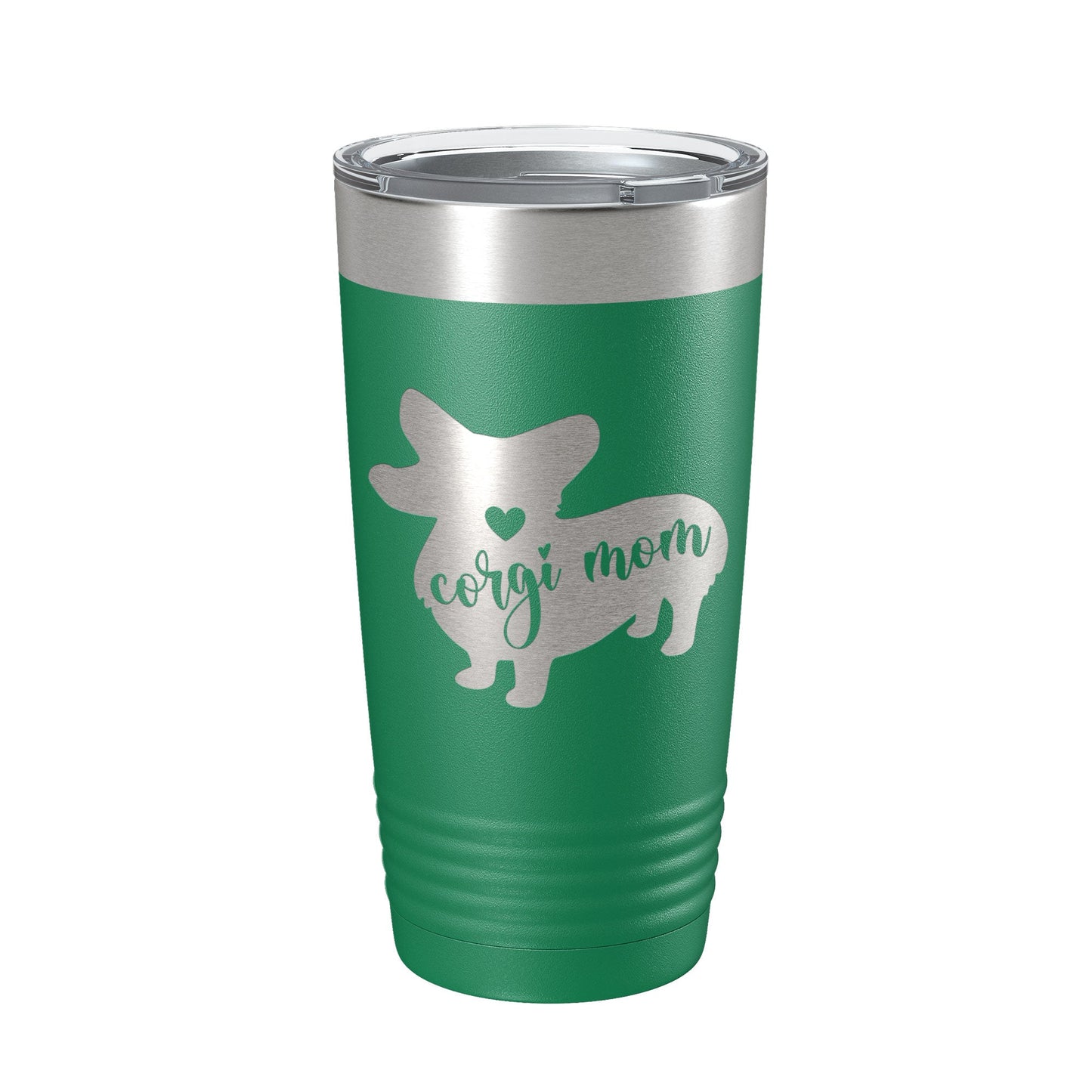 Corgi Mom Tumbler Dog Travel Mug Gift Insulated Laser Engraved Coffee Cup 20 oz-9