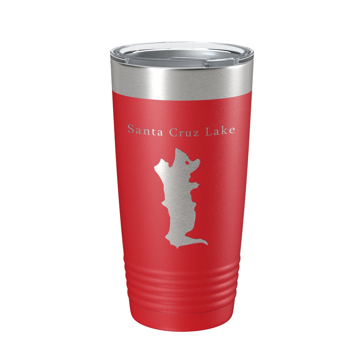 Santa Cruz Lake Map Tumbler Travel Mug Insulated Laser Engraved Coffee Cup New Mexico 20 oz-10