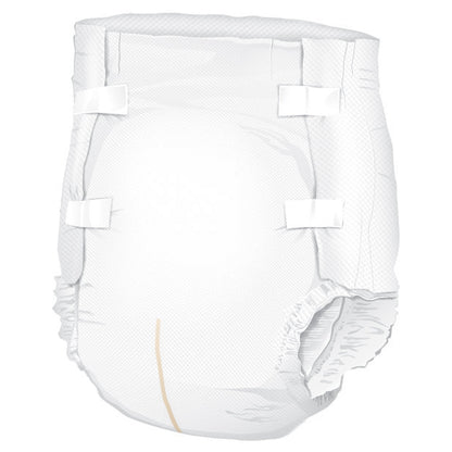 Unisex Adult Incontinence Brief McKesson Classic Medium Disposable Light Absorbency