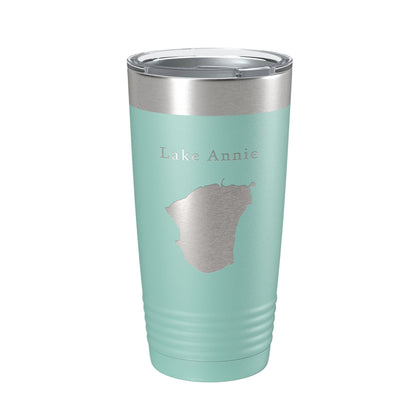 Lake Annie Map Tumbler Travel Mug Insulated Laser Engraved Coffee Cup Florida 20 oz-12