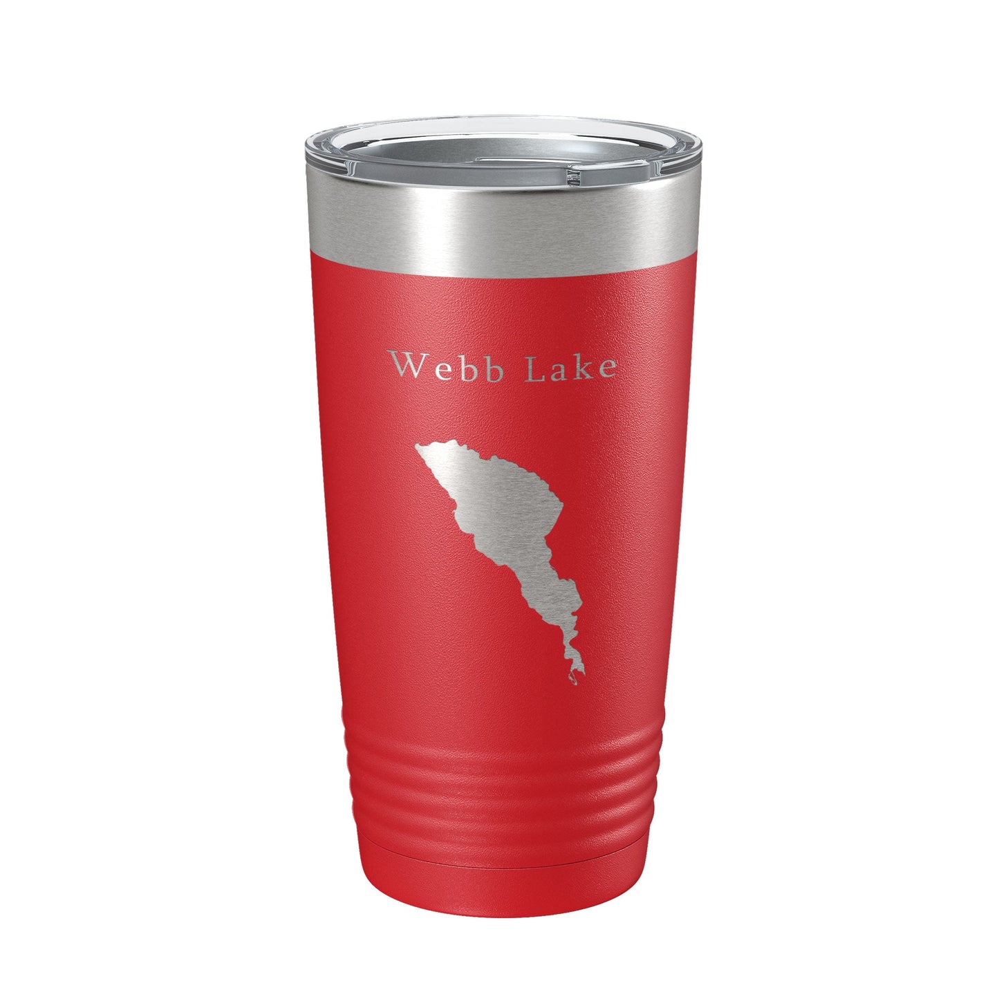 Webb Lake Map Tumbler Travel Mug Insulated Laser Engraved Coffee Cup Maine 20 oz-10