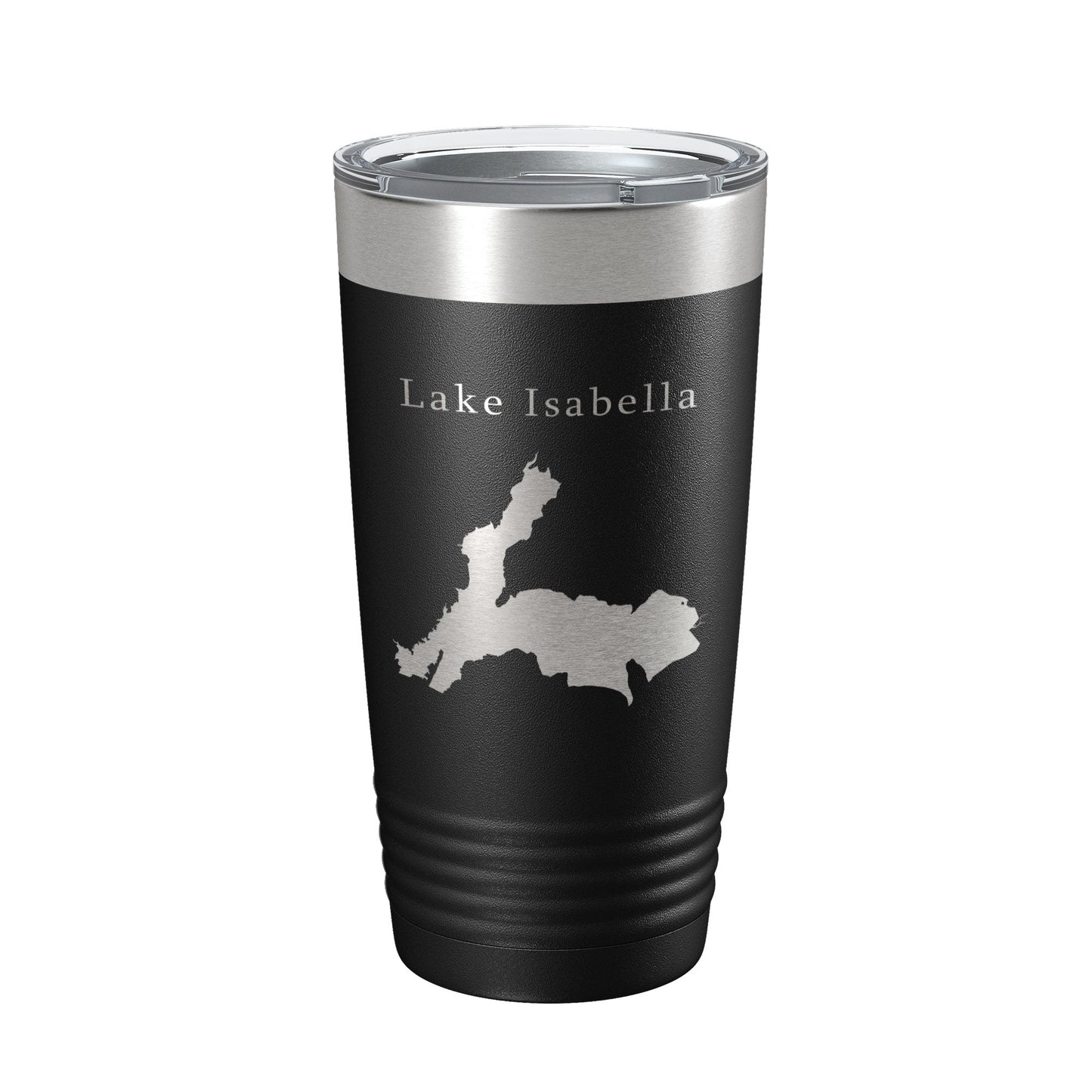 Lake Isabella Map Tumbler Travel Mug Insulated Laser Engraved Coffee Cup California 20 oz-5