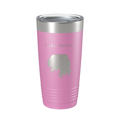 Lake Hefner Map Tumbler Travel Mug Insulated Laser Engraved Coffee Cup Oklahoma 20 oz-14