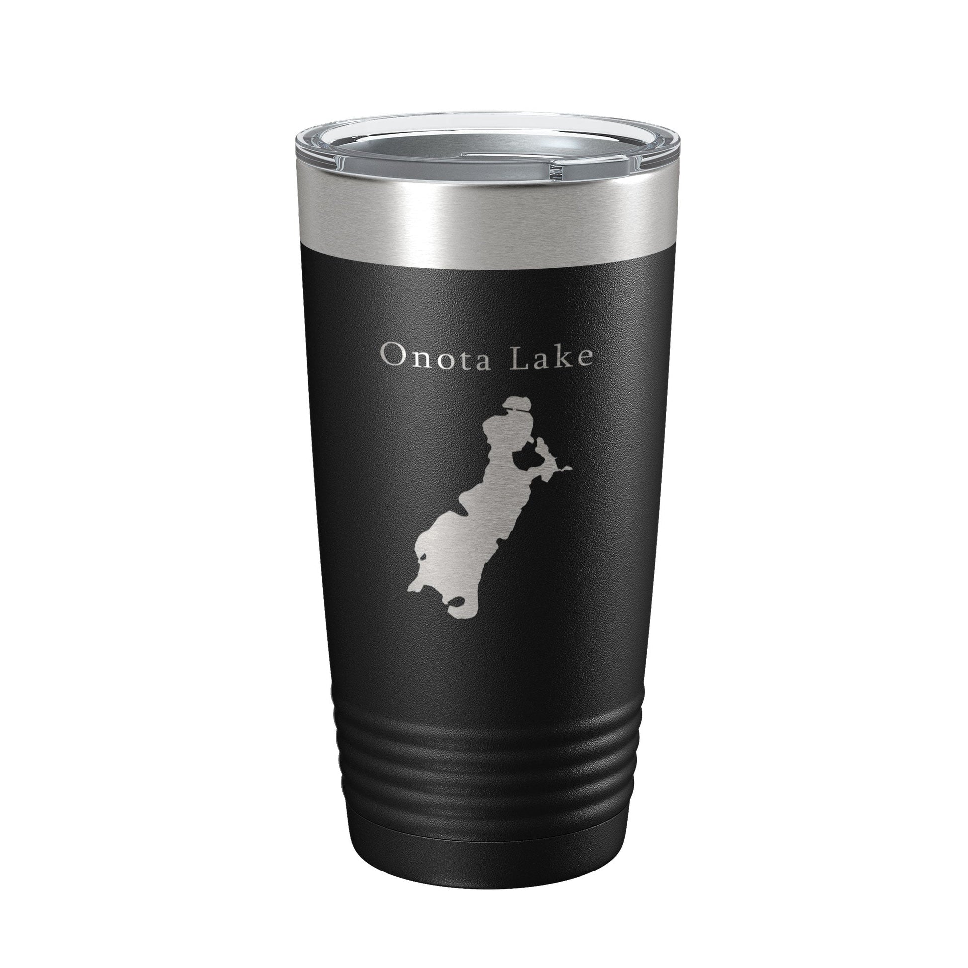 Onota Lake Map Tumbler Travel Mug Insulated Laser Engraved Coffee Cup Massachusetts 20 oz-5