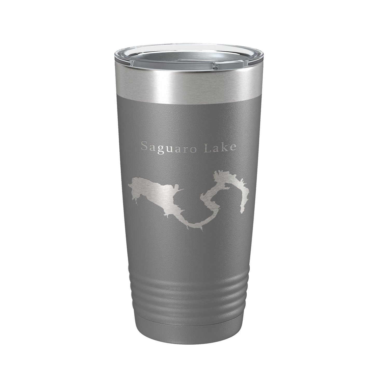 Saguaro Lake Map Tumbler Travel Mug Insulated Laser Engraved Coffee Cup Arizona 20 oz-16