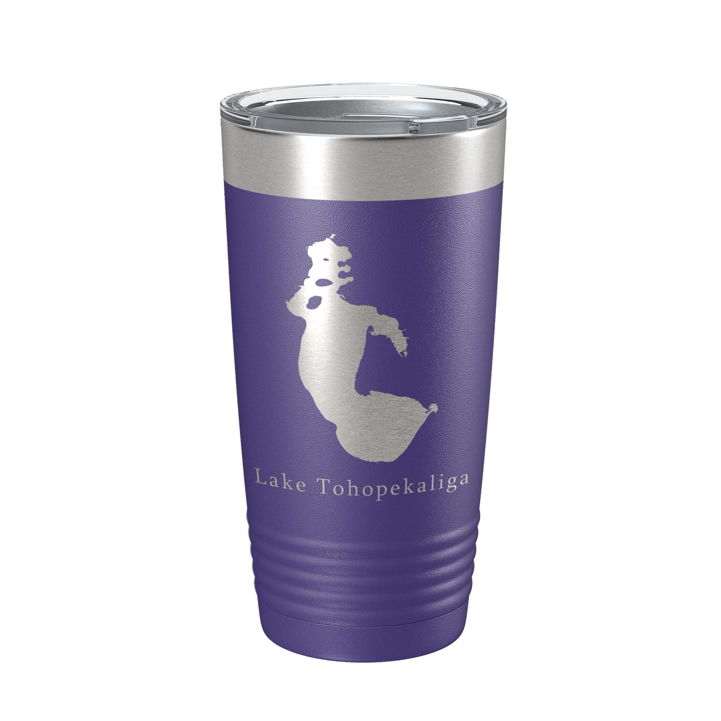 Lake Tohopekaliga Map Tumbler Travel Mug Insulated Laser Engraved Coffee Cup Florida 20 oz-15