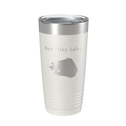 Standley Lake Map Tumbler Travel Mug Insulated Laser Engraved Coffee Cup Colorado 20 oz-7