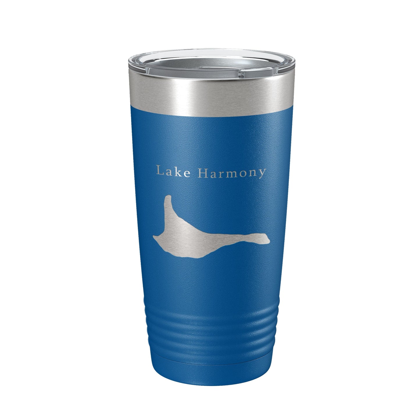 Lake Harmony Map Tumbler Travel Mug Insulated Laser Engraved Coffee Cup Pennsylvania 20 oz-6
