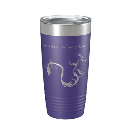 William Bill Dannelly Reservoir Tumbler Lake Map Travel Mug Insulated Laser Engraved Coffee Cup Millers Ferry Alabama 20 oz-15
