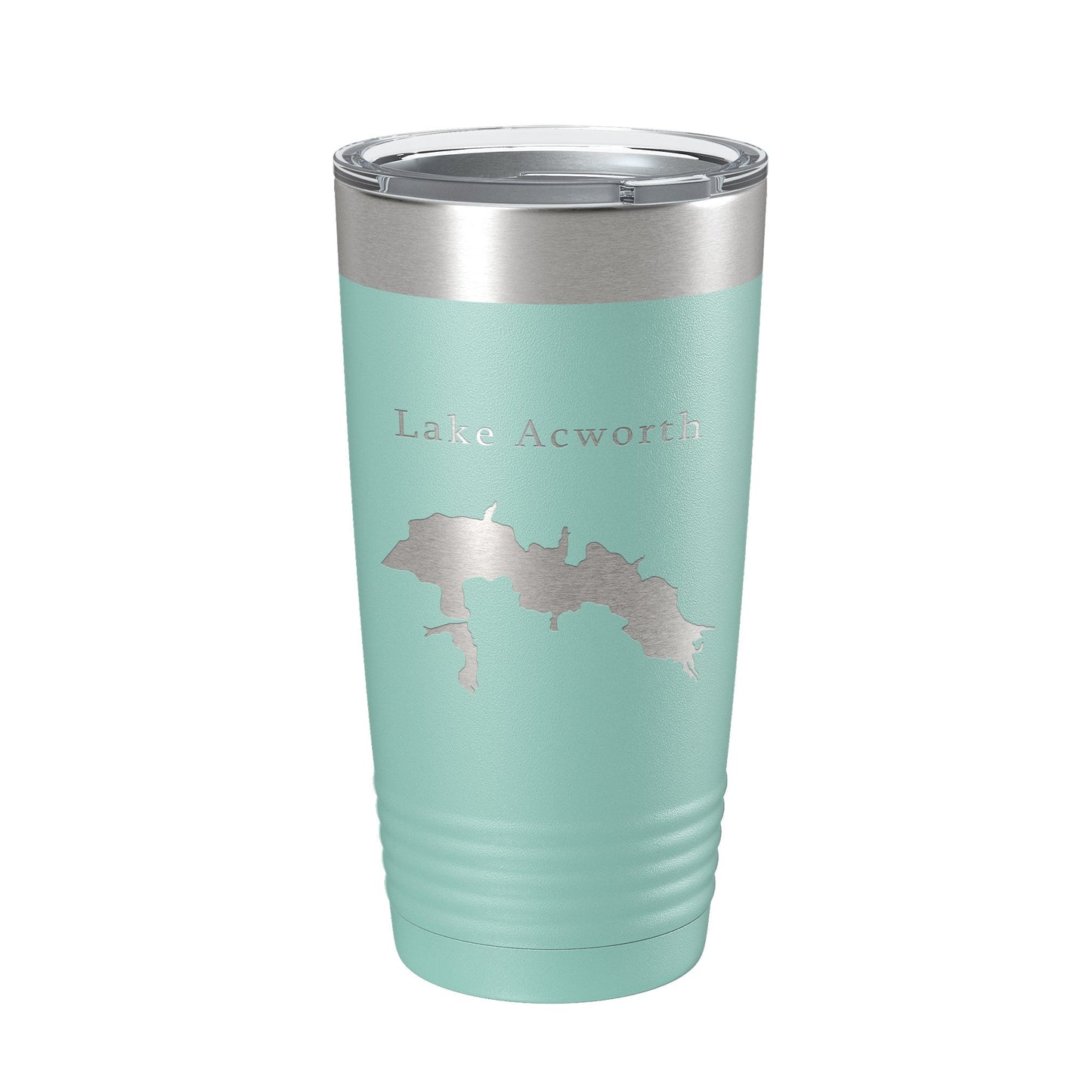 Lake Acworth Map Tumbler Travel Mug Insulated Laser Engraved Coffee Cup Georgia 20 oz-12