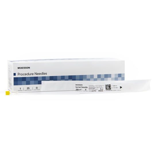 Spinal Needle McKesson Quincke Style 20 Gauge 6 Inch Sterile
