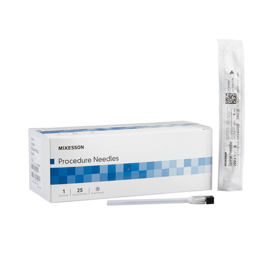 Spinal Needle McKesson Quincke Style 22 Gauge 3 Inch Sterile