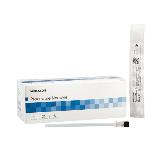 Spinal Needle McKesson Quincke Style 22 Gauge 5 Inch Sterile