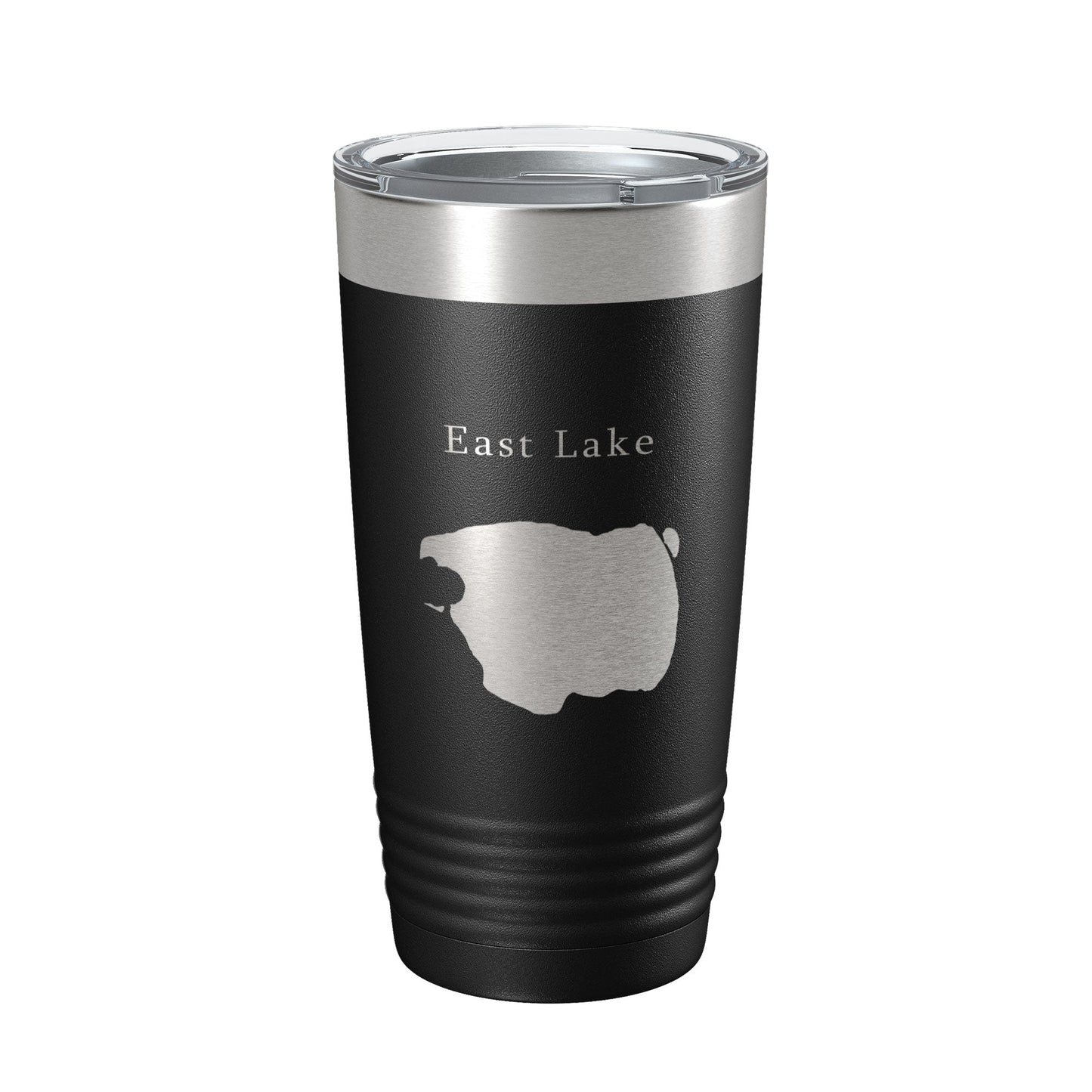 East Lake Map Tumbler Travel Mug Insulated Laser Engraved Coffee Cup Oregon 20 oz-5