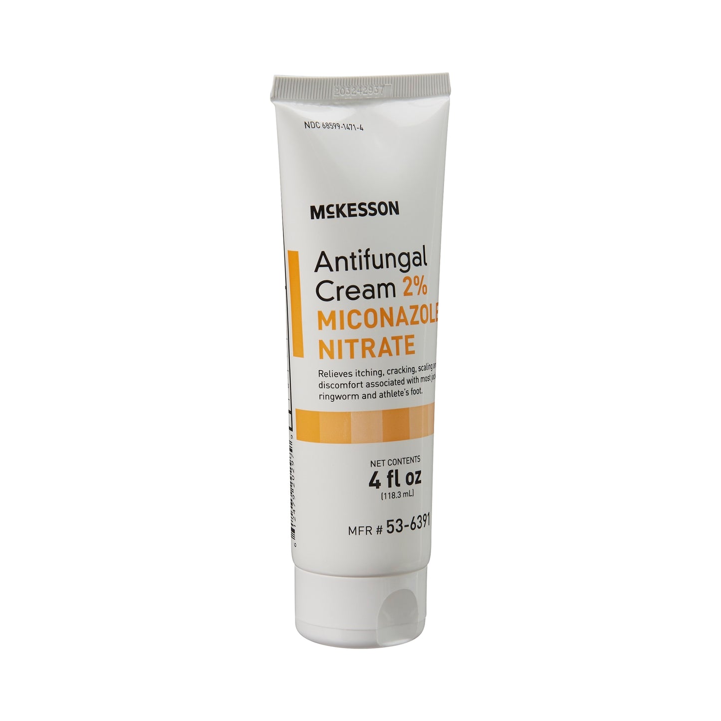 Antifungal McKesson Brand 2% Strength Cream 4 oz. Tube
