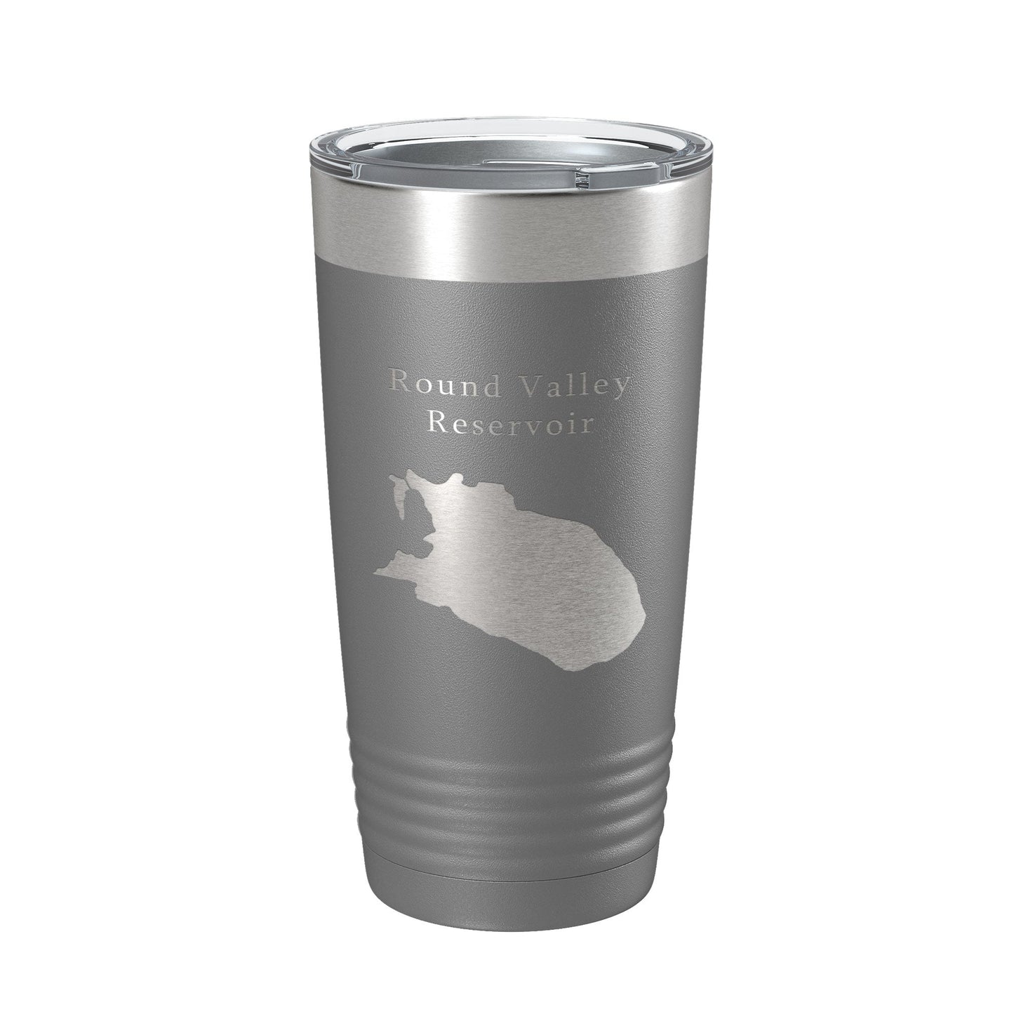 Round Valley Reservoir Tumbler Lake Map Travel Mug Insulated Laser Engraved Coffee Cup New Jersey 20 oz-16