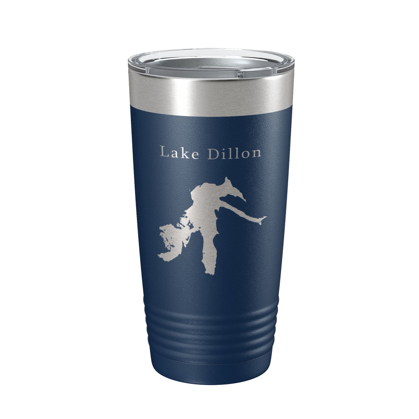 Lake Dillon Map Tumbler Travel Mug Insulated Laser Engraved Coffee Cup Colorado 20 oz-2