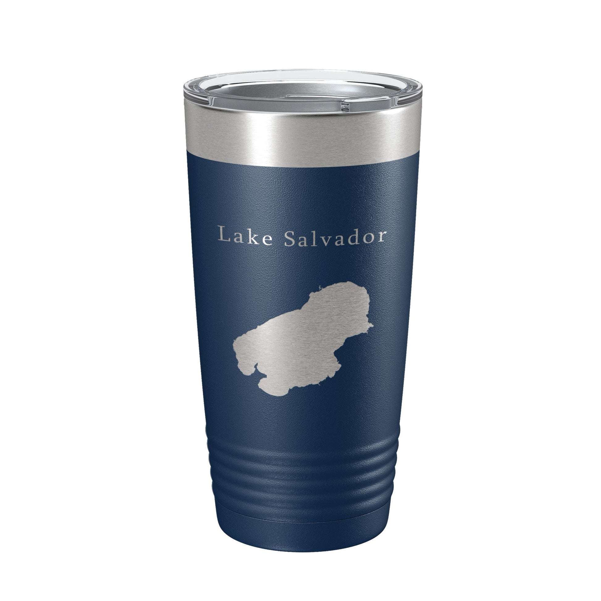 Lake Salvador Map Tumbler Travel Mug Insulated Laser Engraved Coffee Cup New Orleans Louisiana 20 oz-2