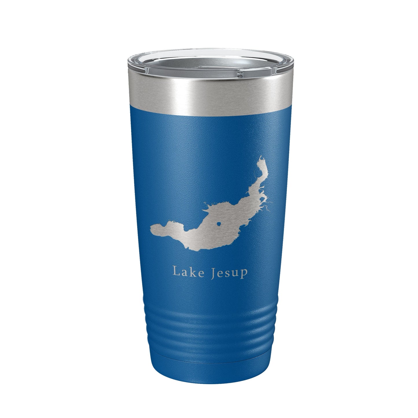 Lake Jesup Map Tumbler Travel Mug Insulated Laser Engraved Coffee Cup Florida 20 oz-6