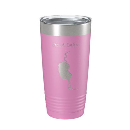 Dead Lake Map Tumbler Travel Mug Insulated Laser Engraved Coffee Cup Florida 20 oz-14