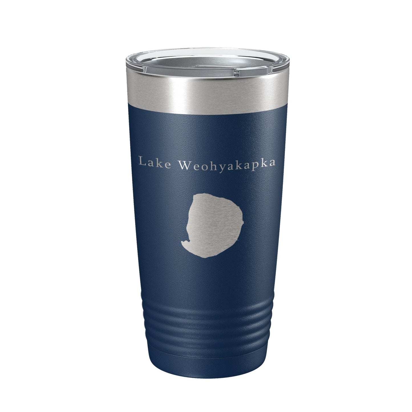 Lake Weohyakapka Map Tumbler Travel Mug Insulated Laser Engraved Coffee Cup Florida 20 oz-8