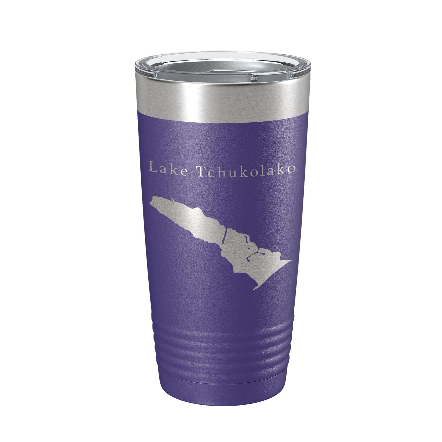 Lake Tchukolako Map Tumbler Travel Mug Insulated Laser Engraved Coffee Cup Georgia 20 oz-15