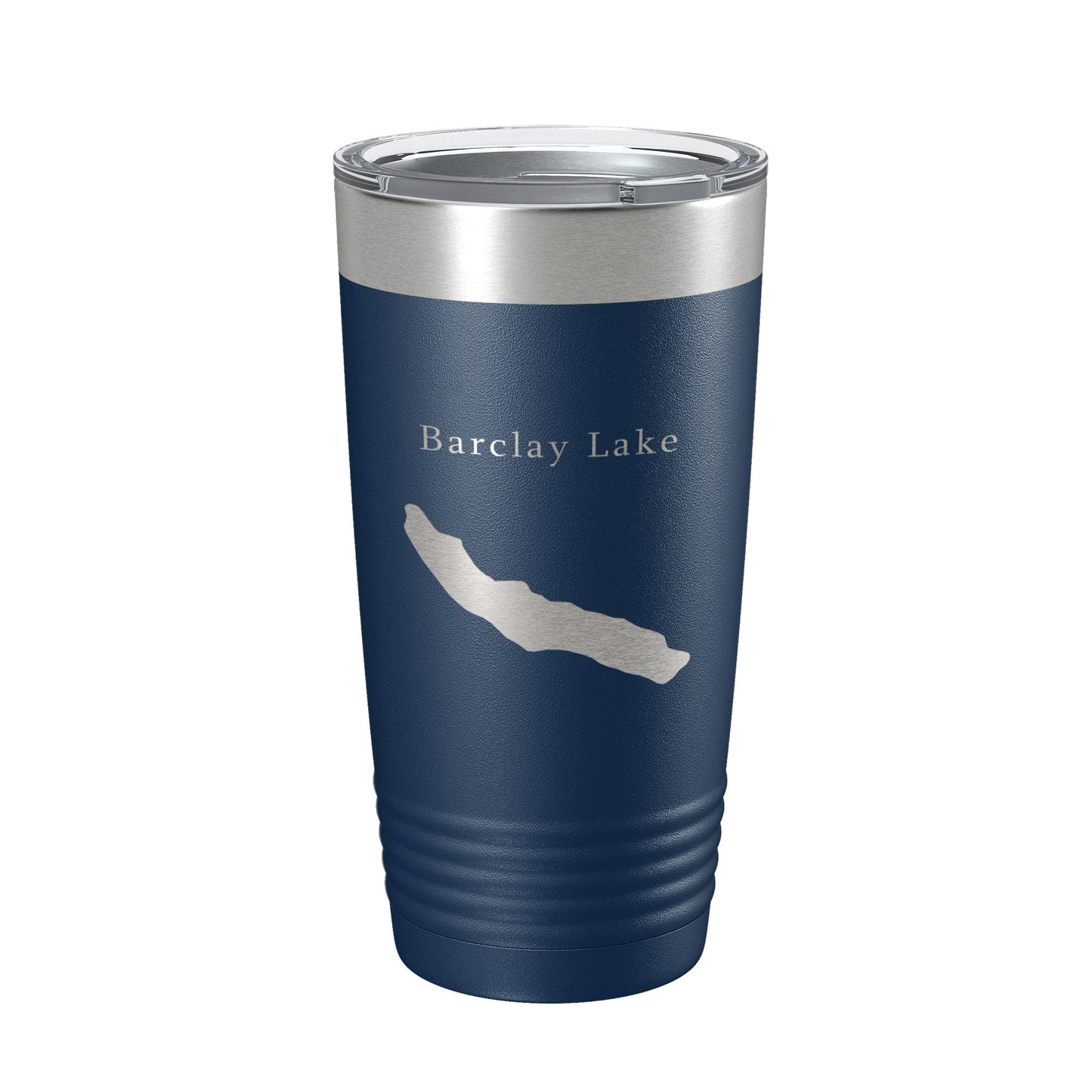 Barclay Lake Map Tumbler Travel Mug Insulated Laser Engraved Coffee Cup Washington 20 oz-8