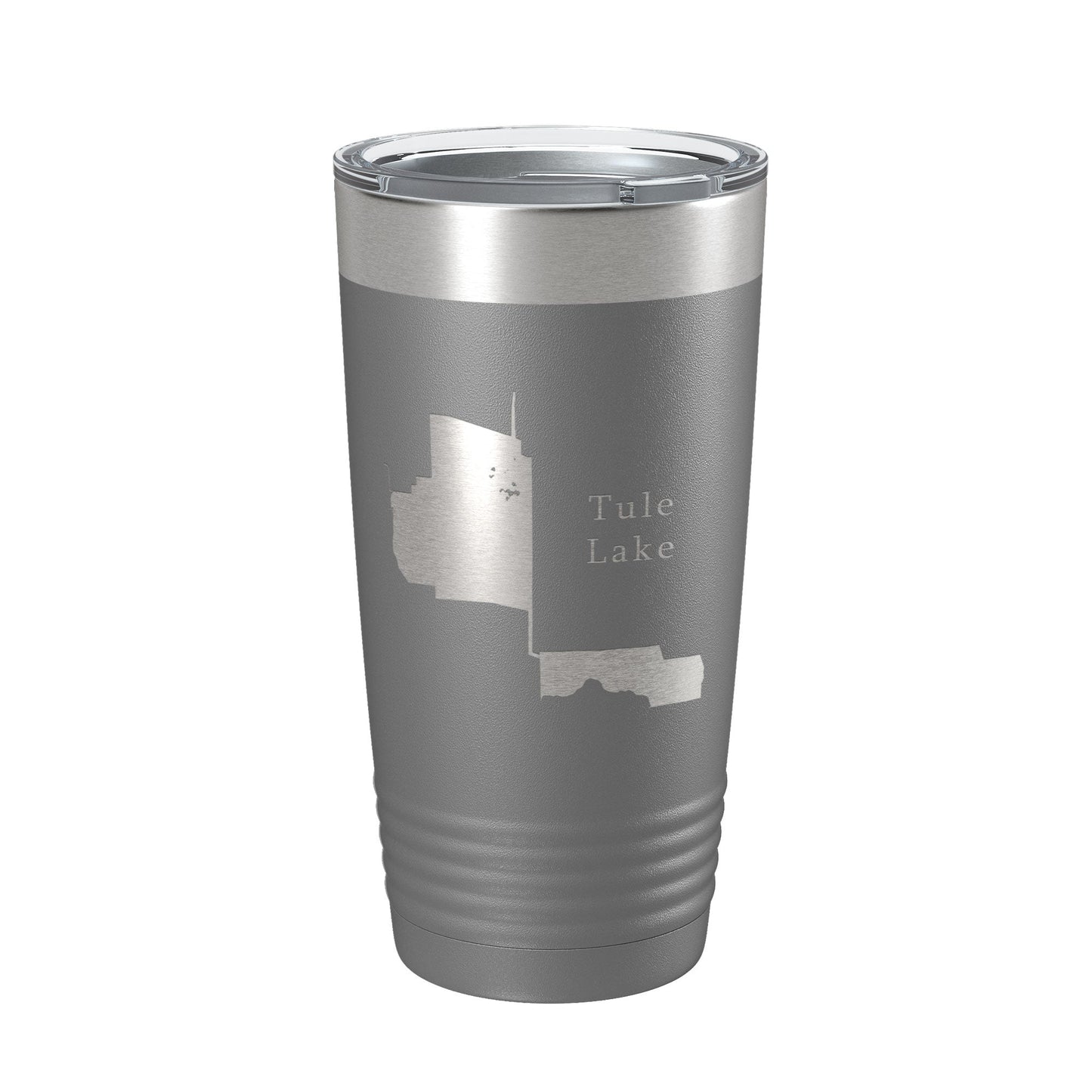 Tule Lake Map Tumbler Travel Mug Insulated Laser Engraved Coffee Cup California 20 oz-16