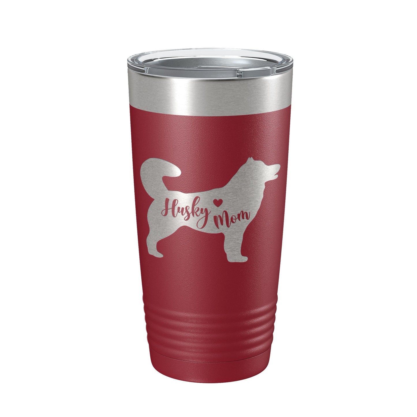 Husky Mom Tumbler Dog Travel Mug Gift Insulated Laser Engraved Coffee Cup 20 oz-18
