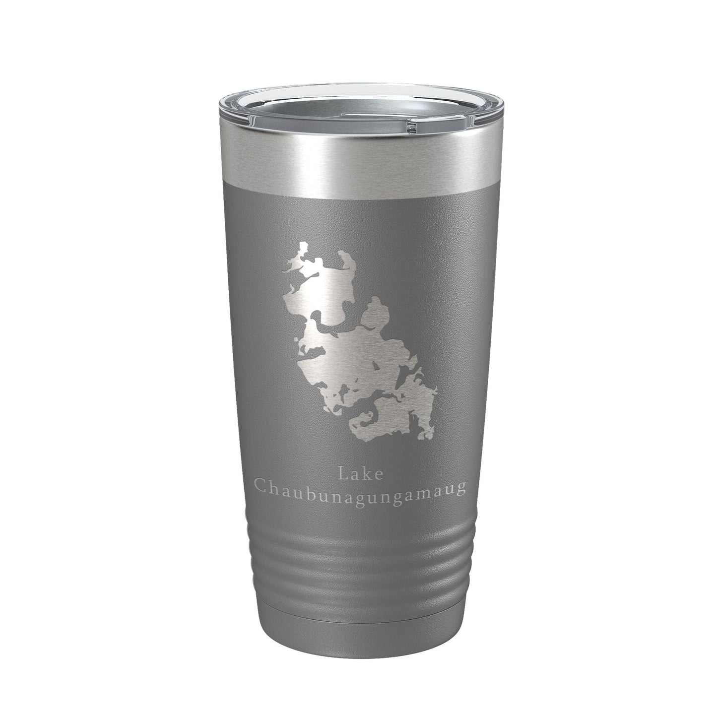 Lake Chaubunagungamaug Map Tumbler Travel Mug Insulated Laser Engraved Coffee Cup Massachusetts 20 oz-16