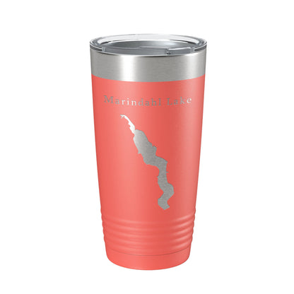 Marindahl Lake Map Tumbler Travel Mug Insulated Laser Engraved Coffee Cup South Dakota 20 oz-20