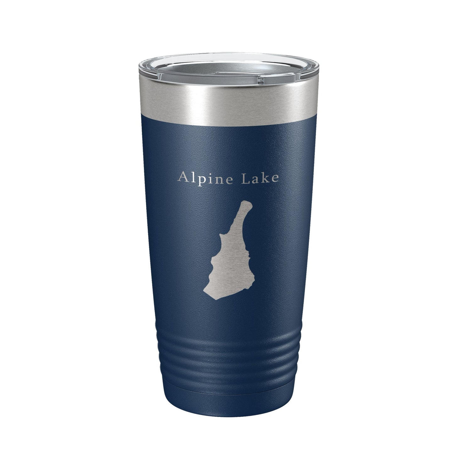 Alpine Lake Hull's Map Tumbler Travel Mug Insulated Laser Engraved Coffee Cup West Virginia 20 oz-8
